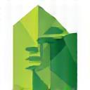 Stylized icon representing play-based learning with abstract shapes